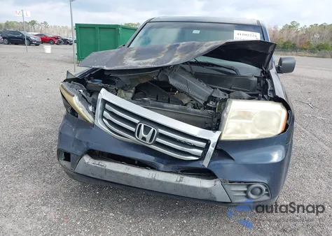 2012 Honda Pilot Lx from USA, damaged, VIN 5FNYF3H22CB029269